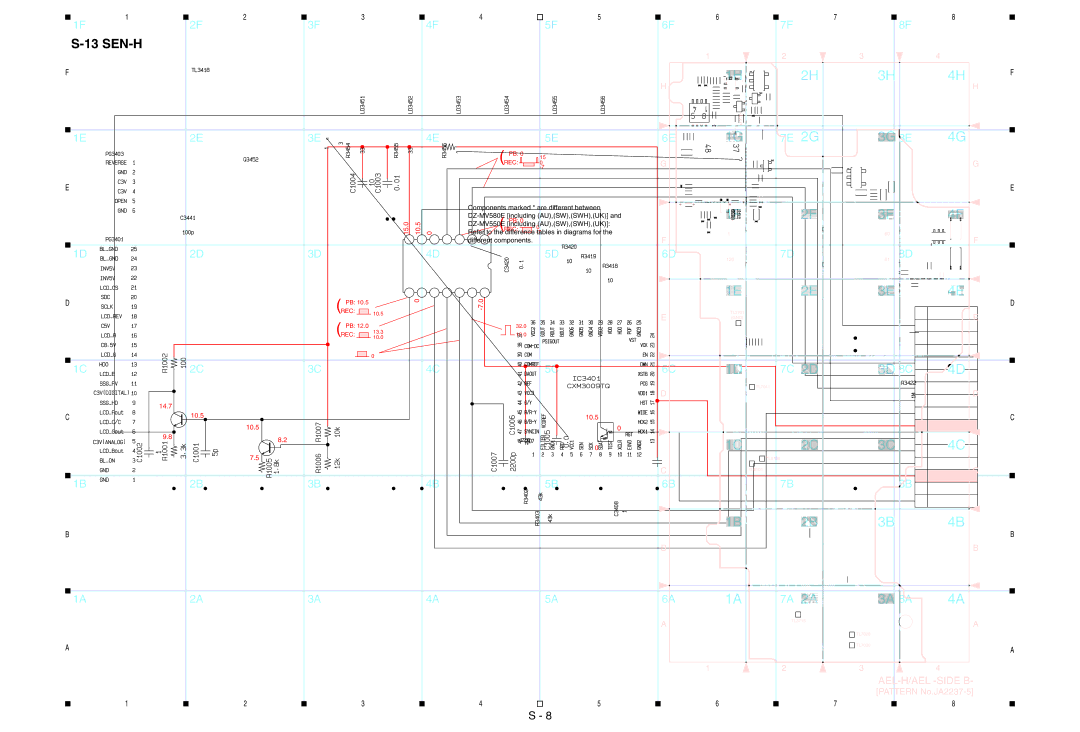 Hitachi service manual Sen-H 