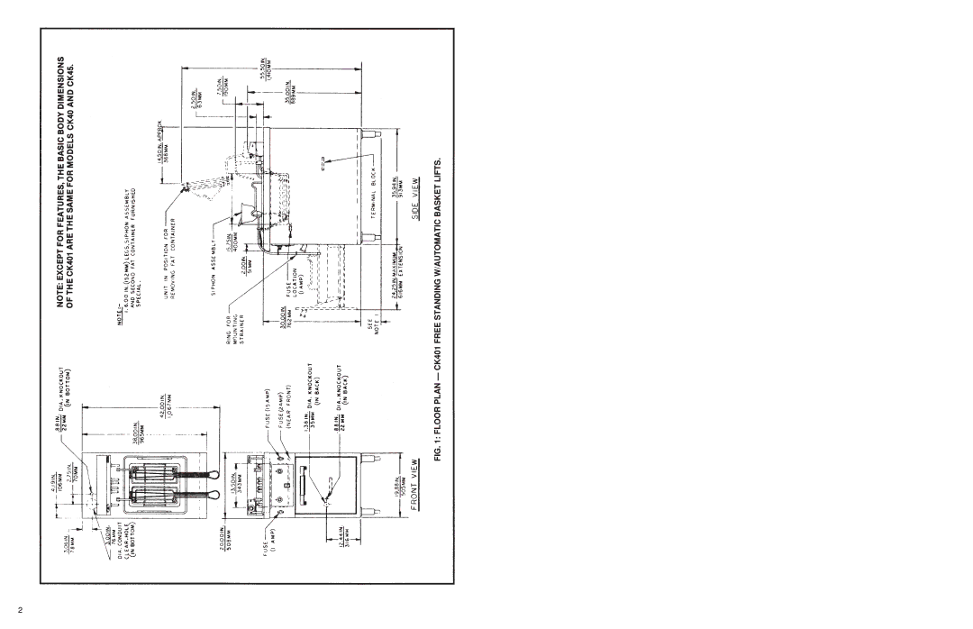 Hobart CK401, CK45, CK421 manual 