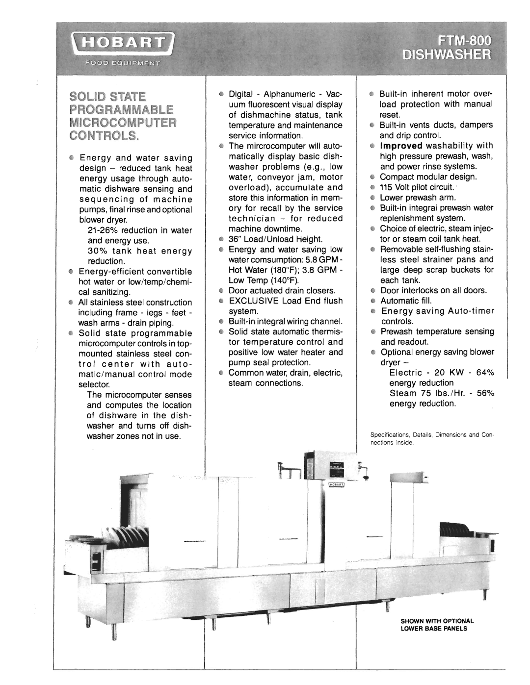 Hobart FTM-800 manual 