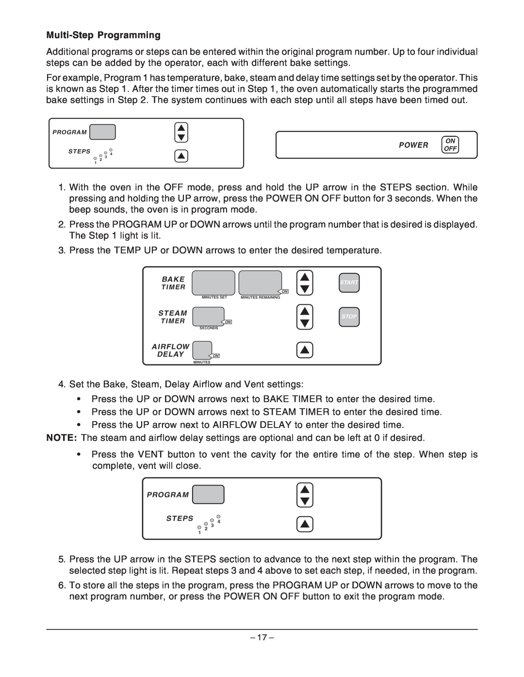Hobart HBA2G, HBA2E manual Multi-StepProgramming 
