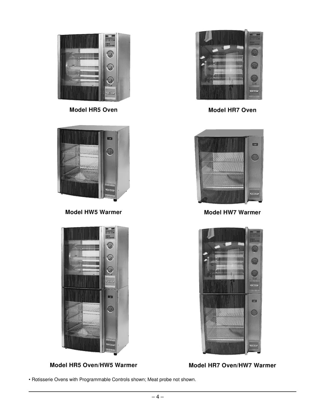 Hobart HR5 manual 