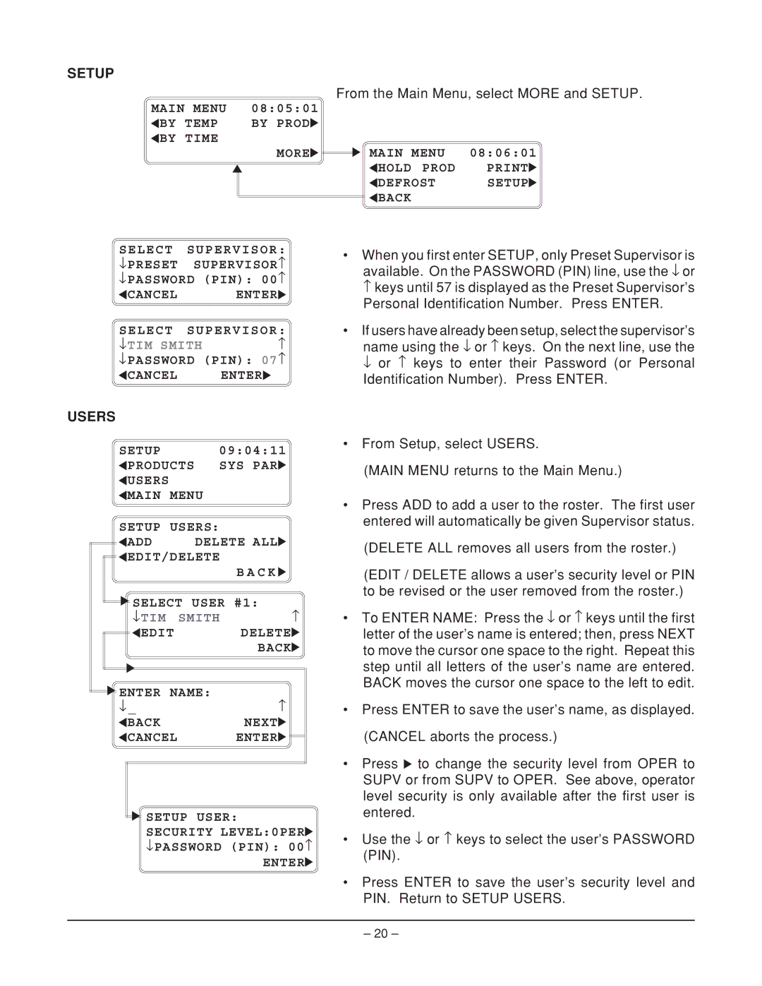 Hobart ML-124068, HQC90, HQCF45, ML-124066, ML-124067 manual Users 