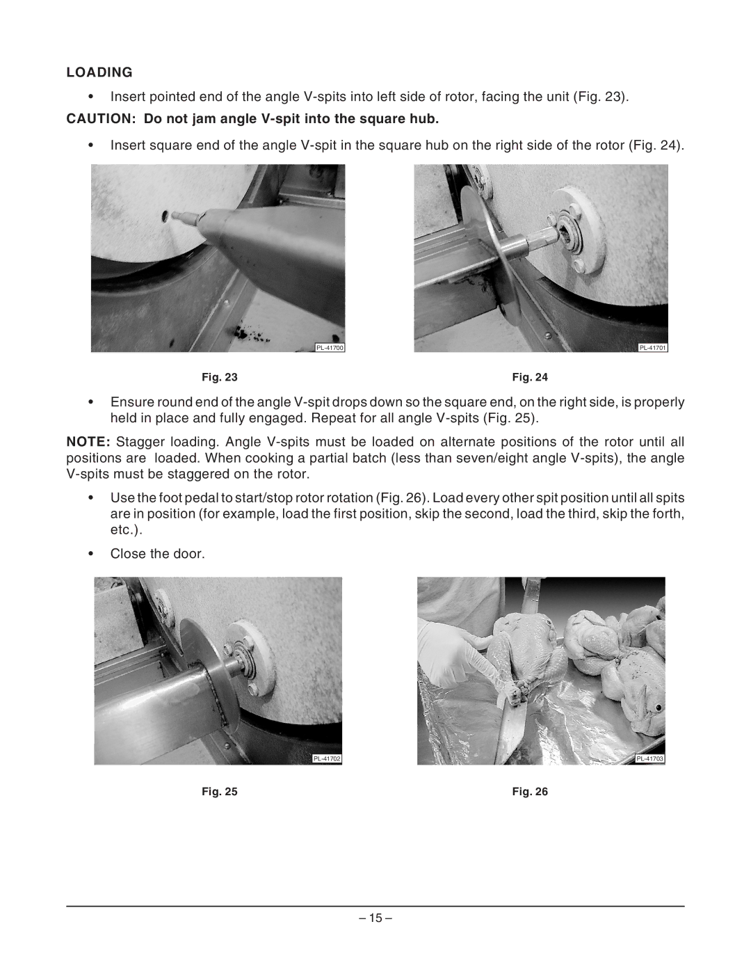 Hobart ML-132055 manual Loading 