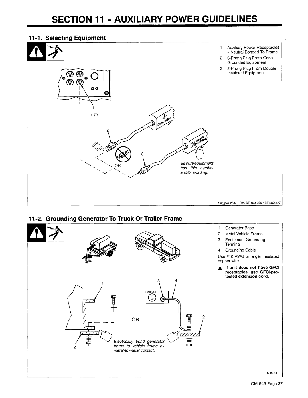 Hobart OM-945 manual 