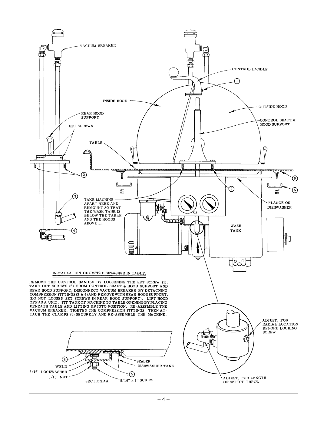 Hobart SM6T2 ML-110857 manual 