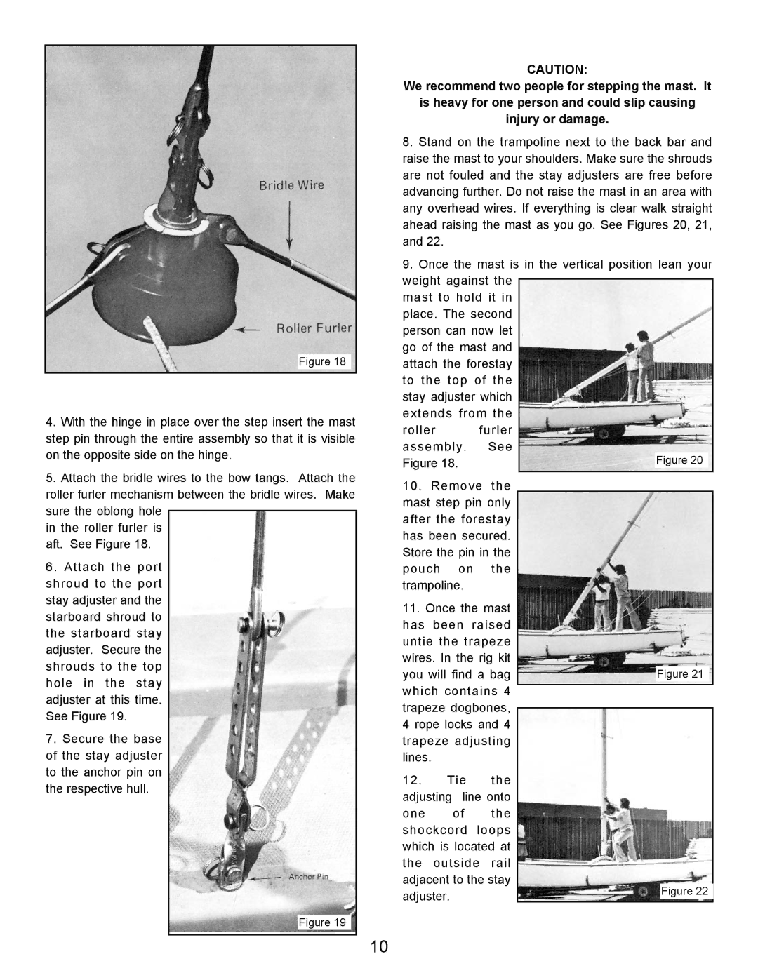 Hobie 18 SX, 18 SE manual 