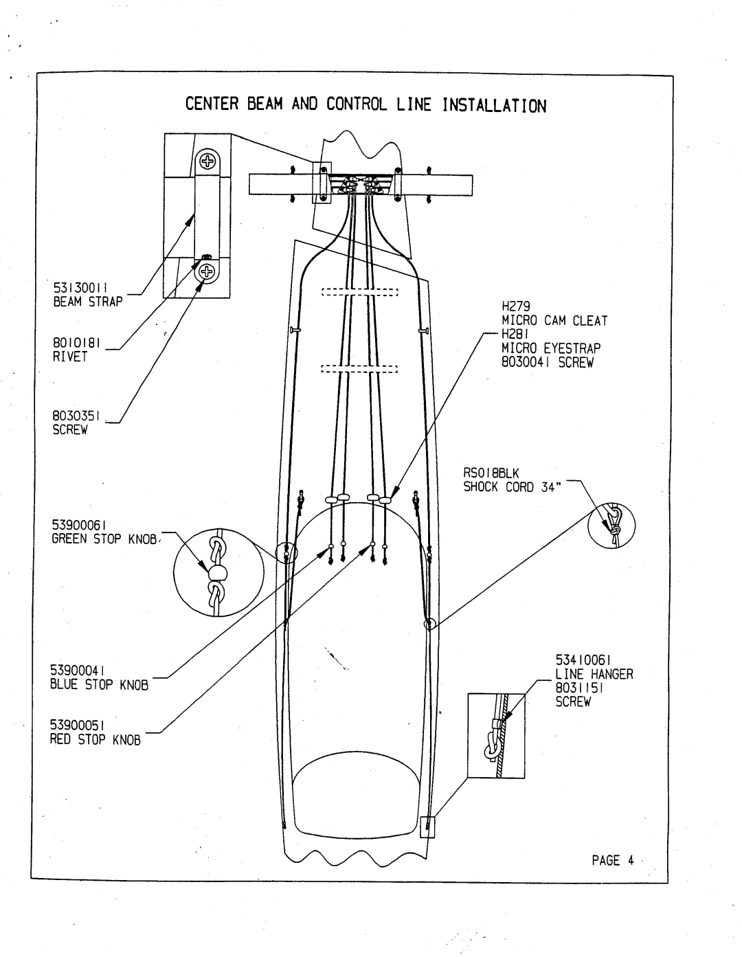 Hobie TriFoiler manual Beamstrap 