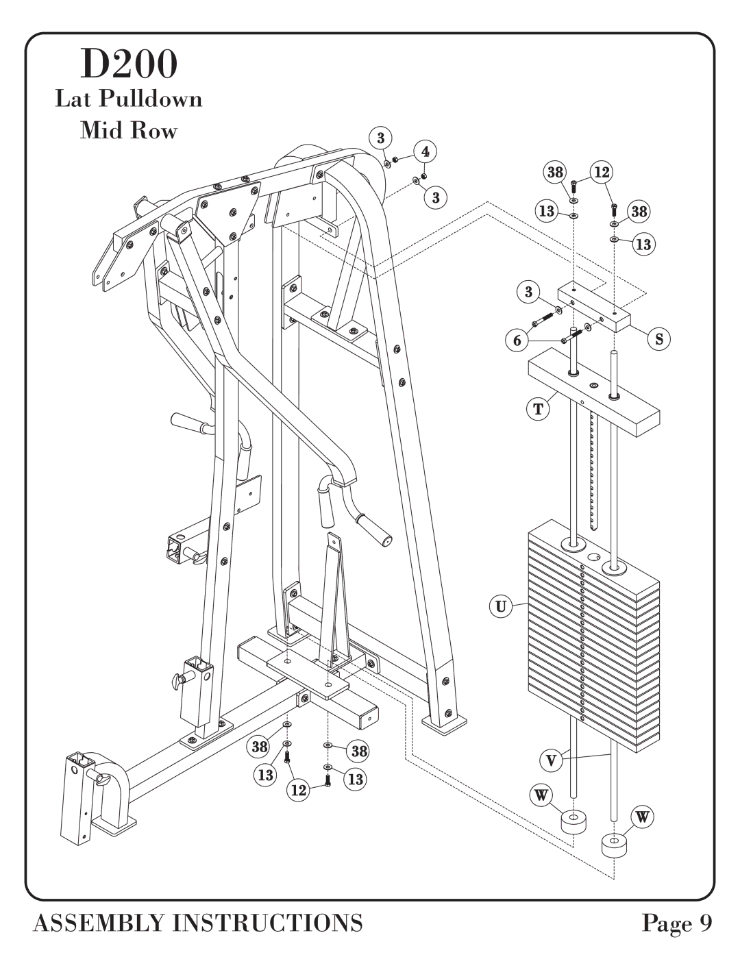 Hoist Fitness 0600-001 manual 1338 3838 1313 