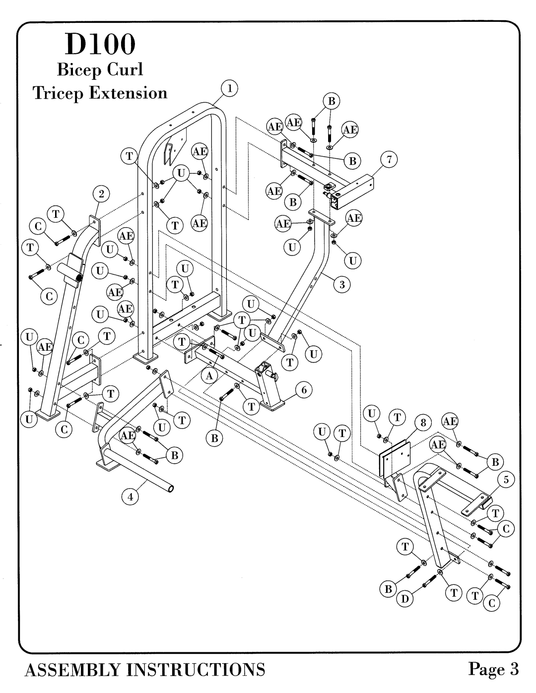 Hoist Fitness 0700-002 manual 