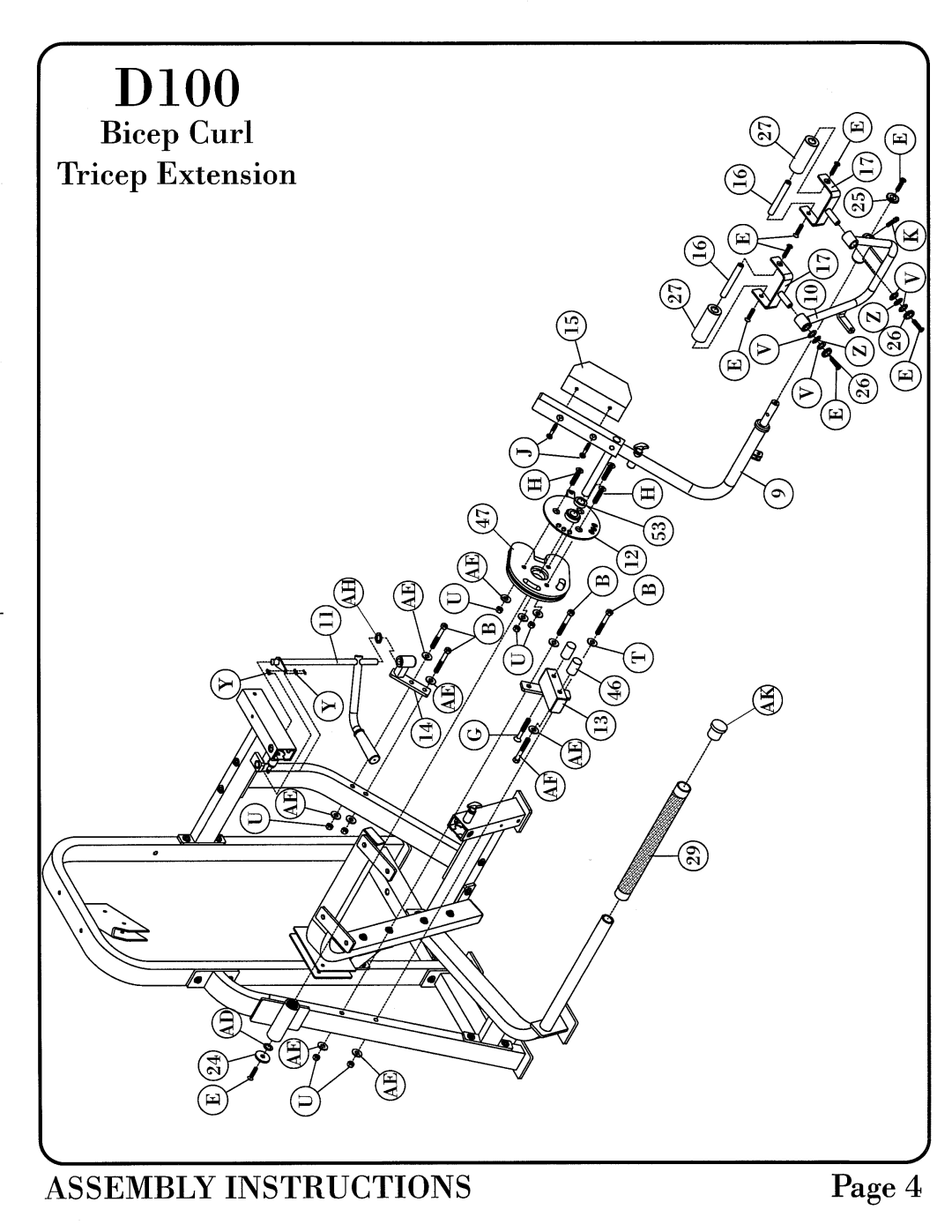 Hoist Fitness 0700-002 manual 