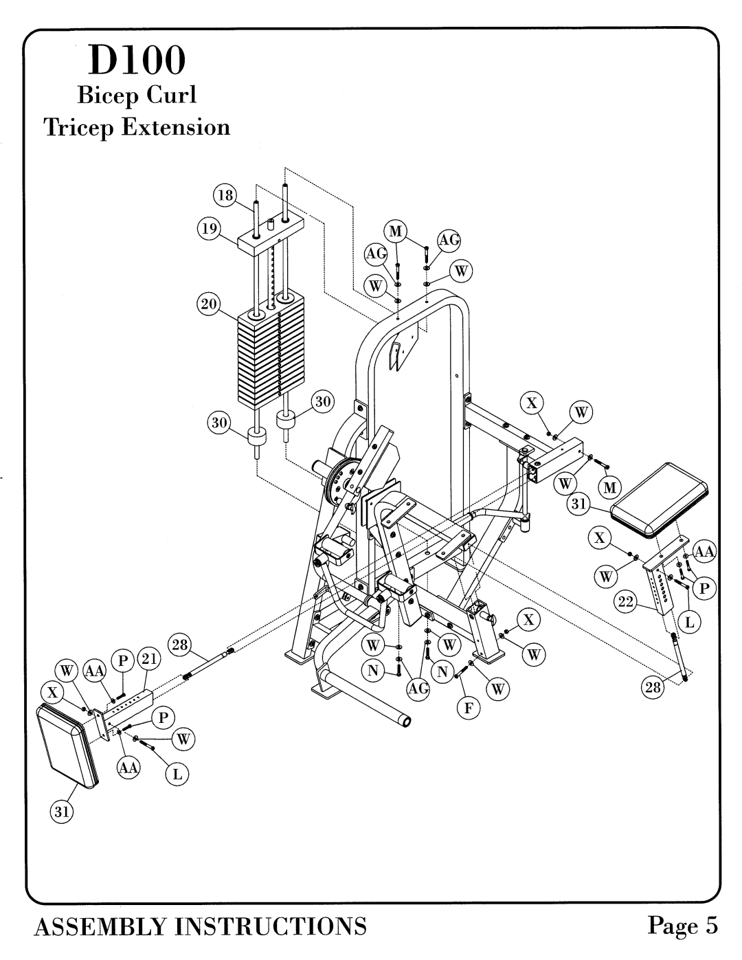 Hoist Fitness 0700-002 manual 