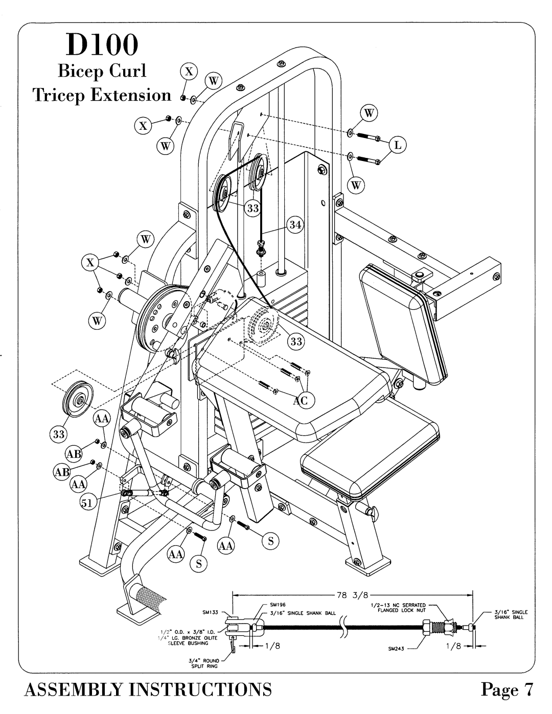 Hoist Fitness 0700-002 manual 