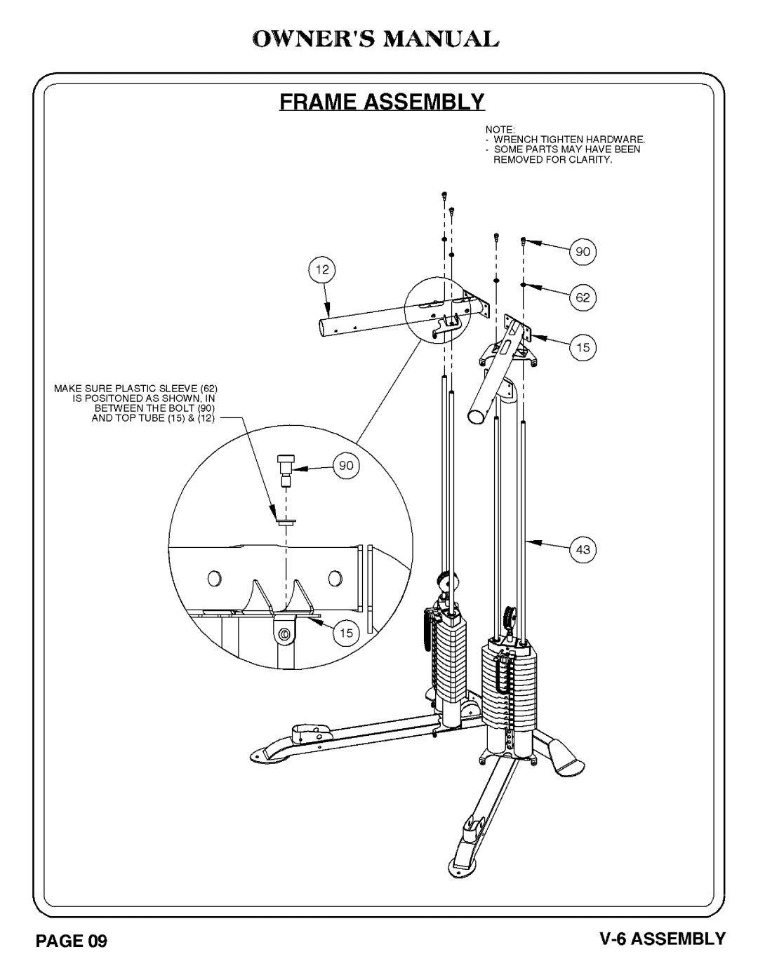 Hoist Fitness 1007-004 manual 