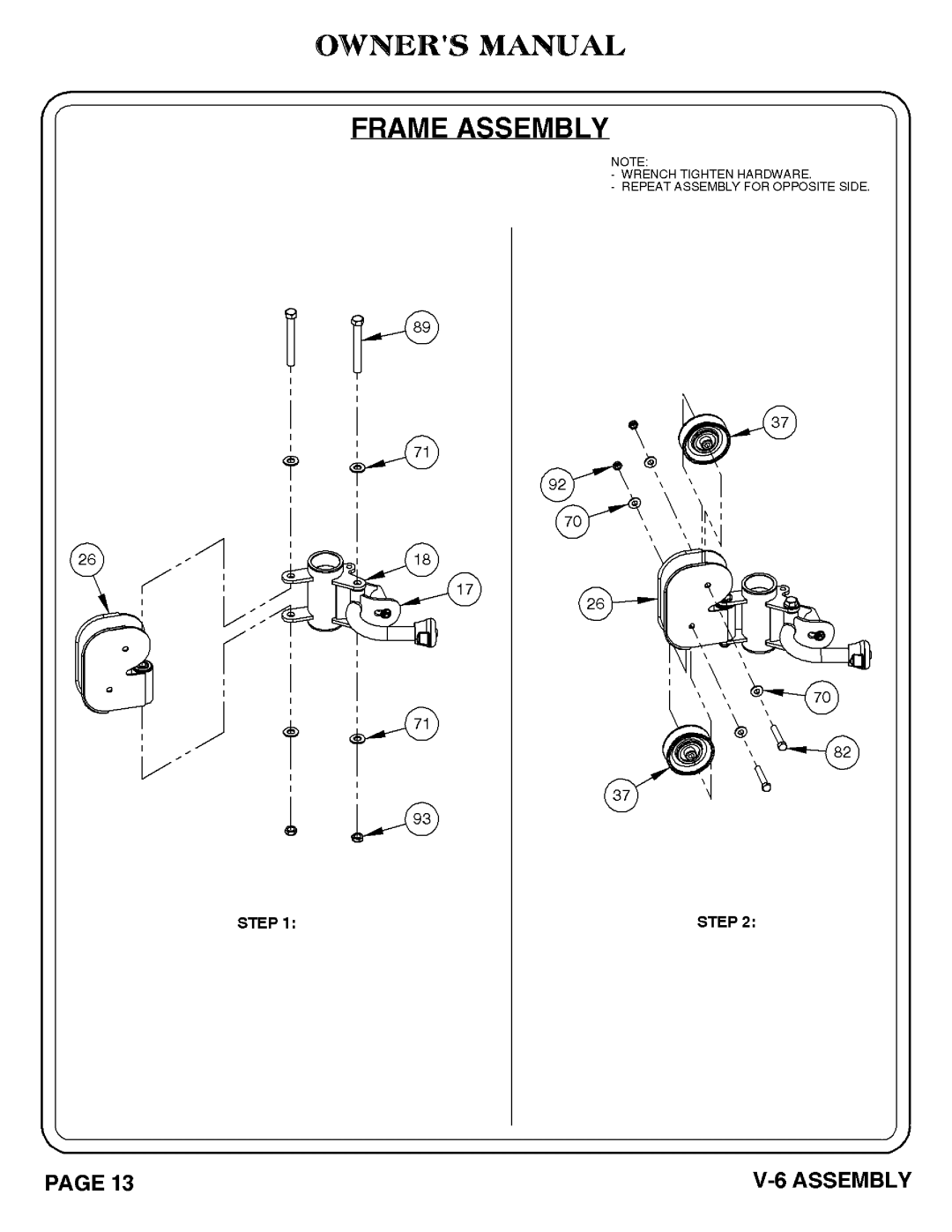 Hoist Fitness 1007-004 manual 