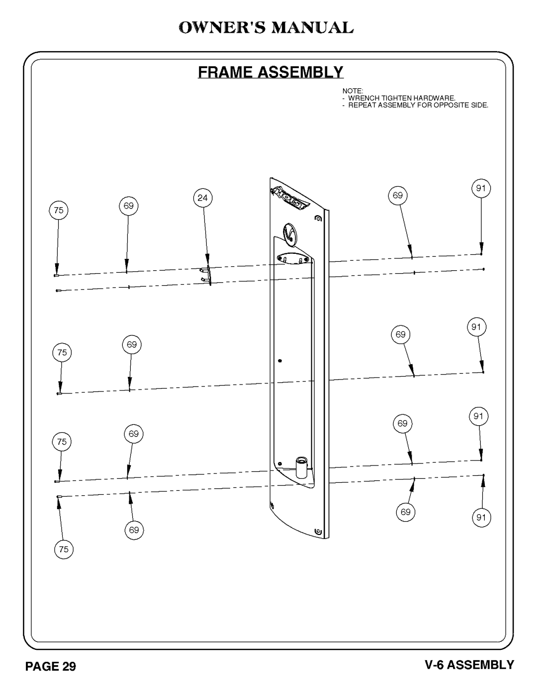 Hoist Fitness 1007-004 manual 