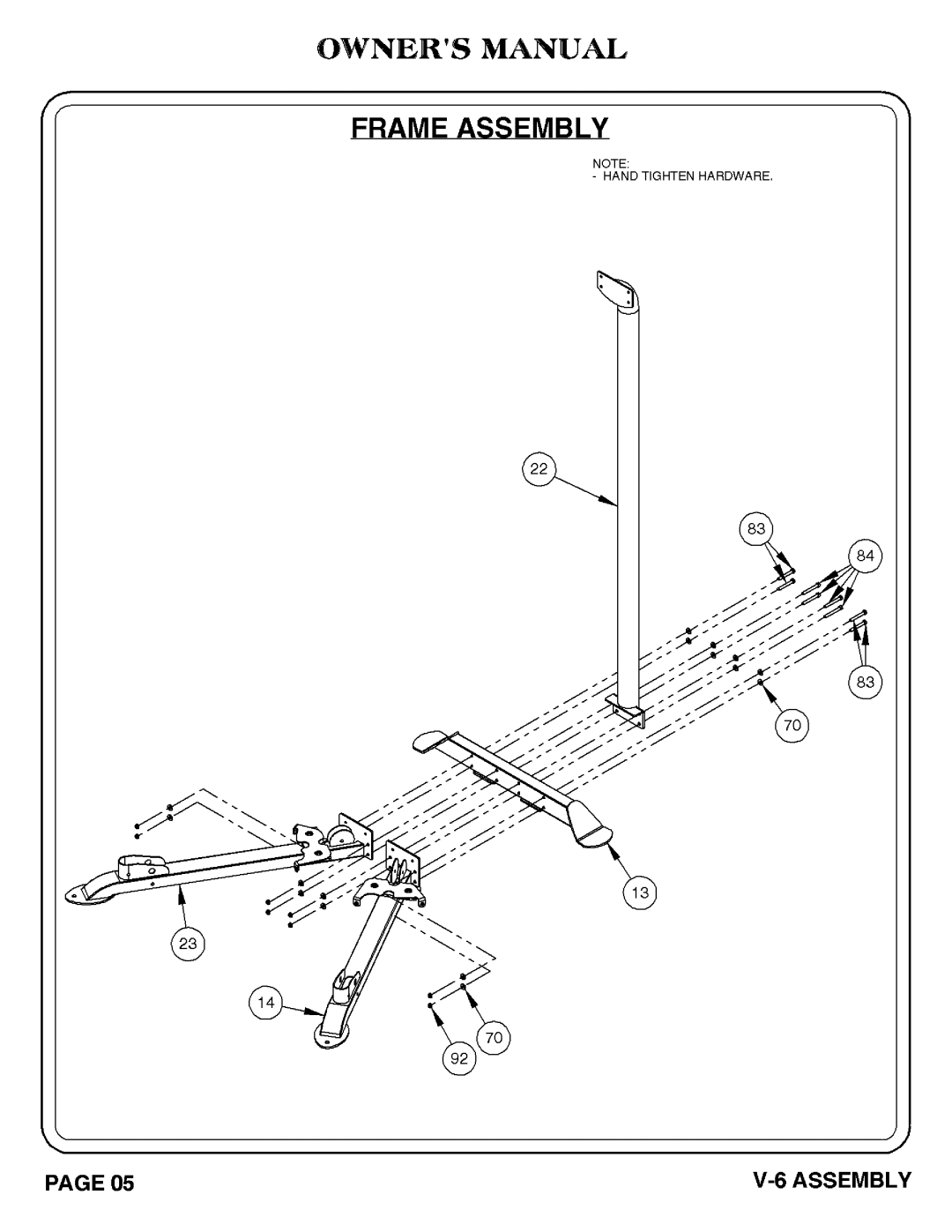 Hoist Fitness 1007-004 manual 