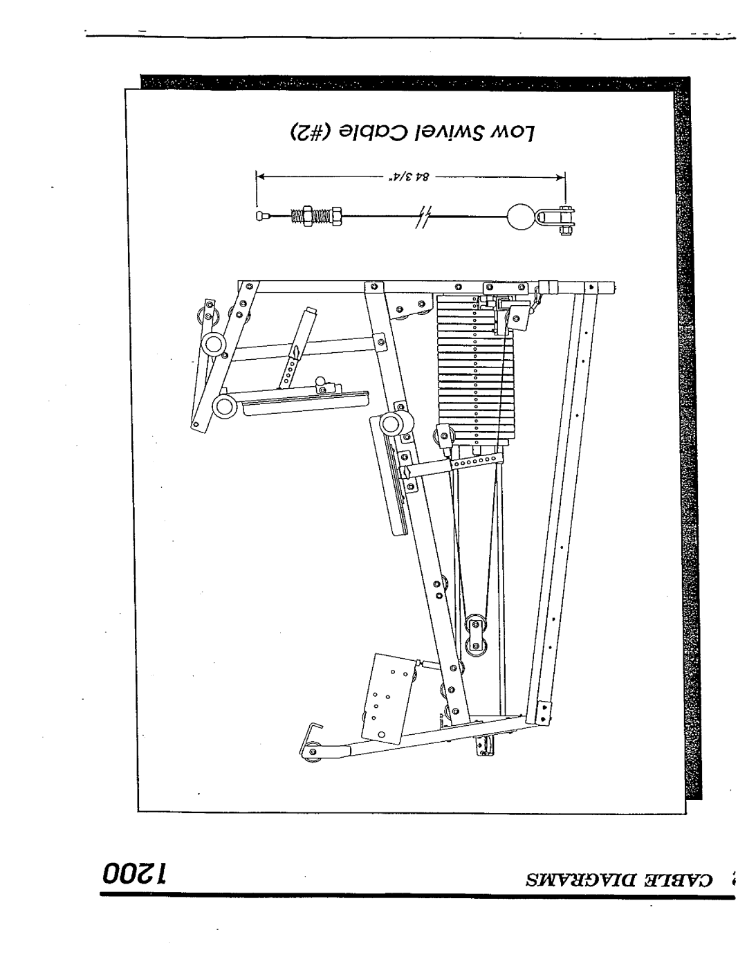 Hoist Fitness 1200 manual 