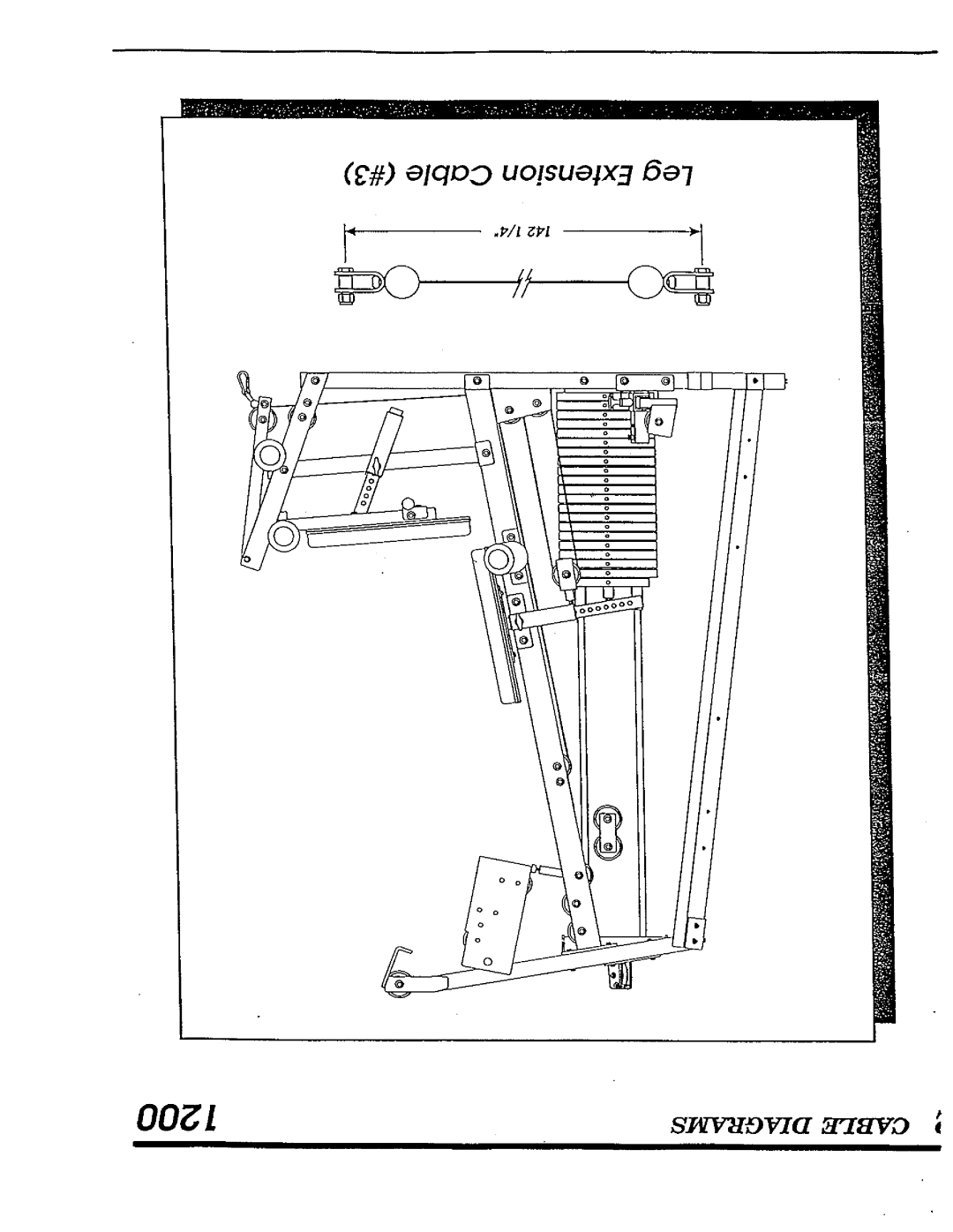 Hoist Fitness 1200 manual 