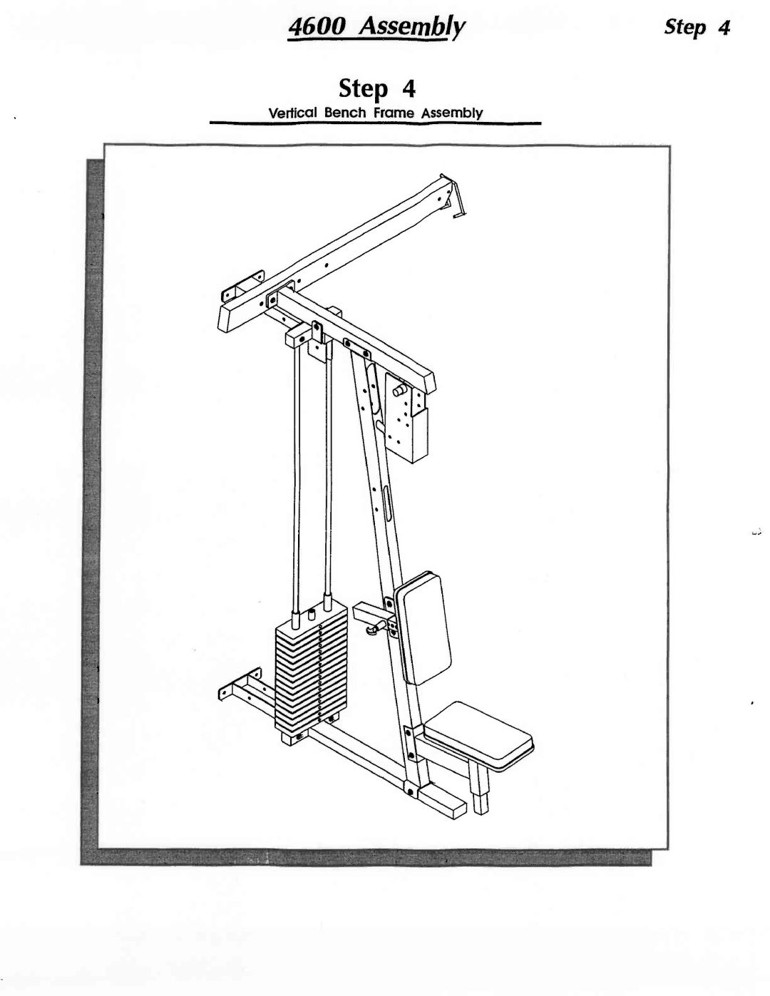 Hoist Fitness 4600 manual 