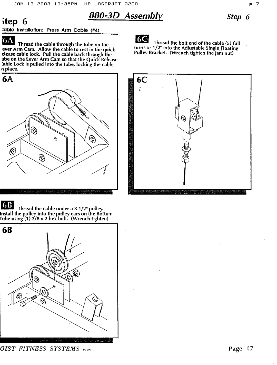 Hoist Fitness 880-3D manual 