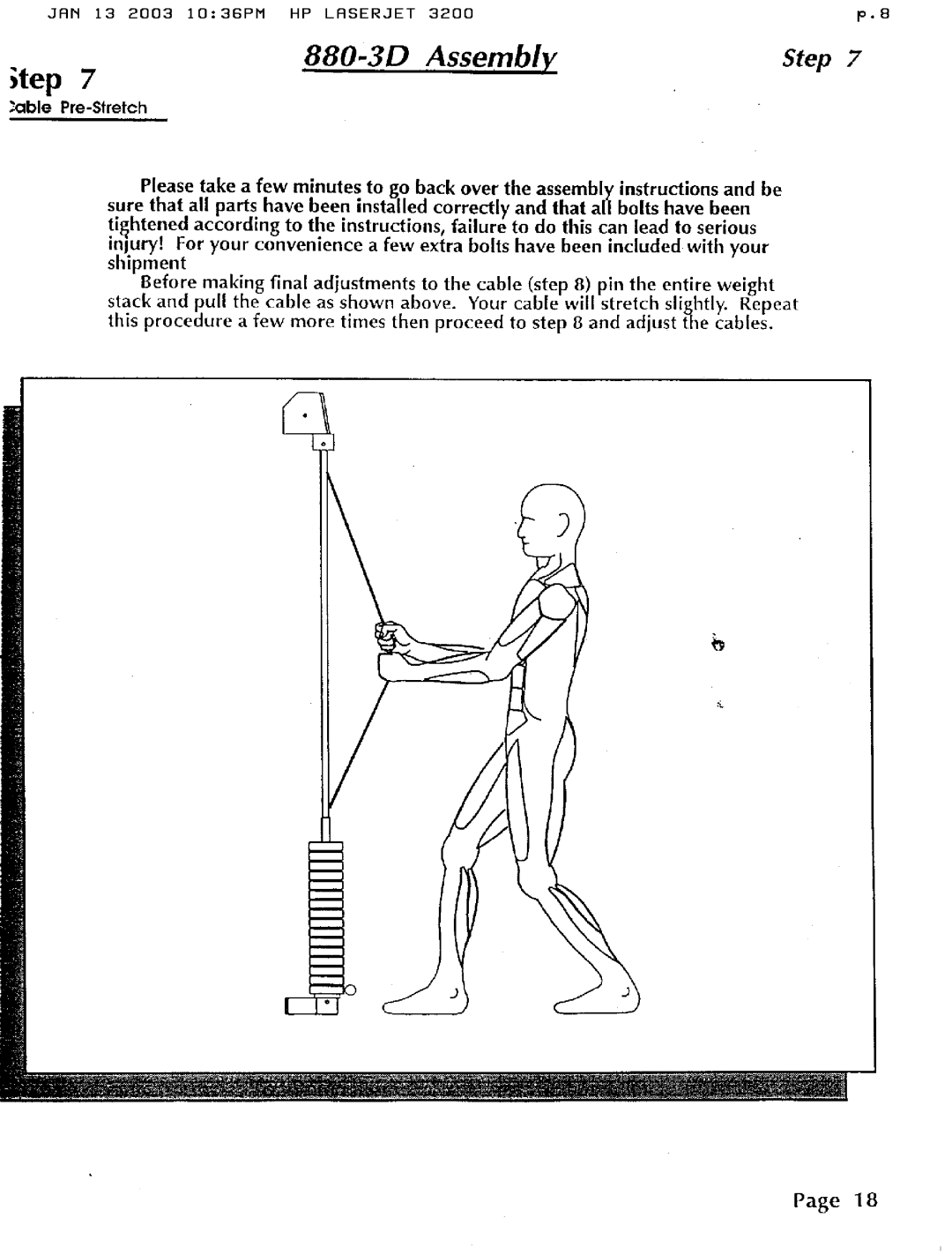 Hoist Fitness 880-3D manual 