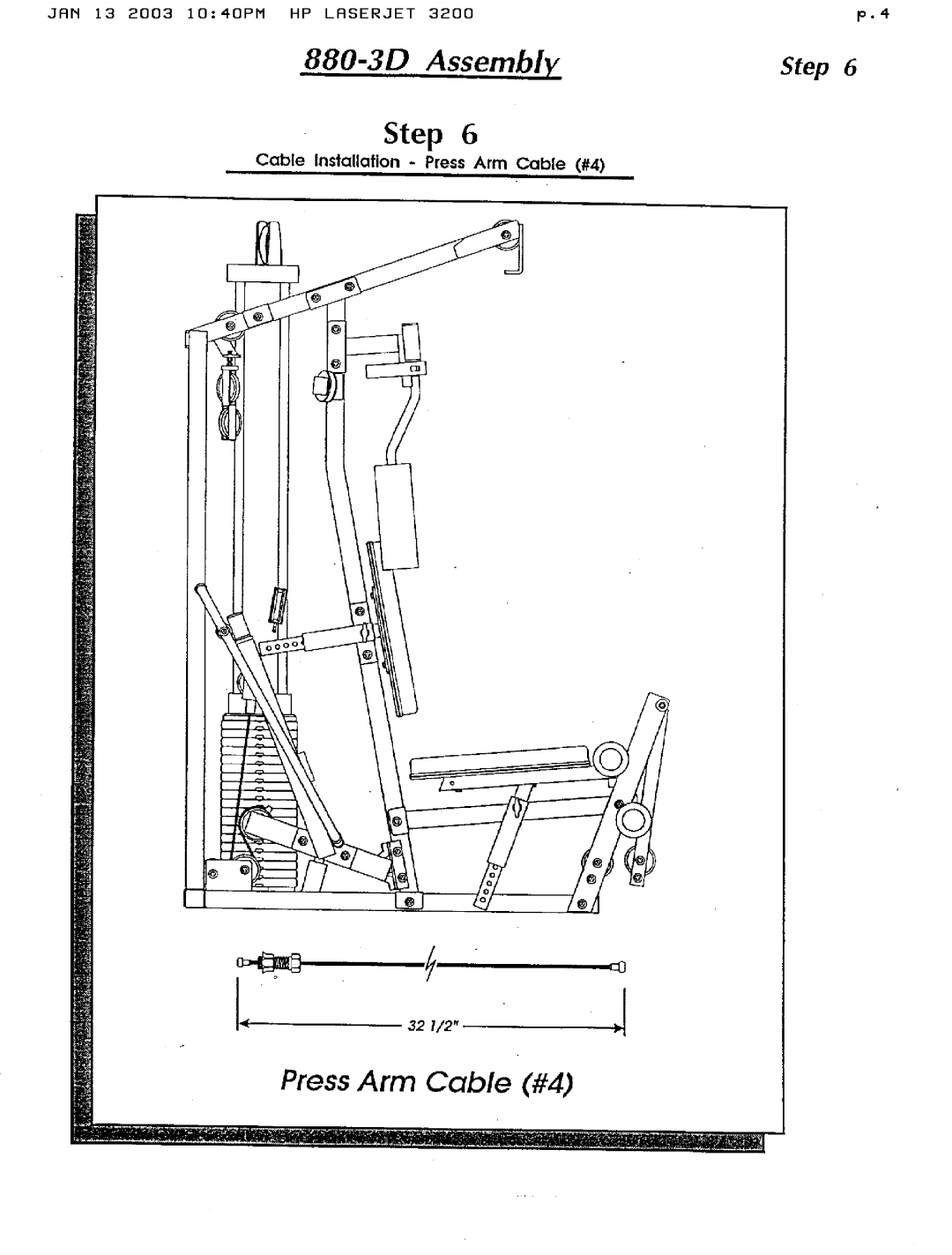 Hoist Fitness 880-3D manual 