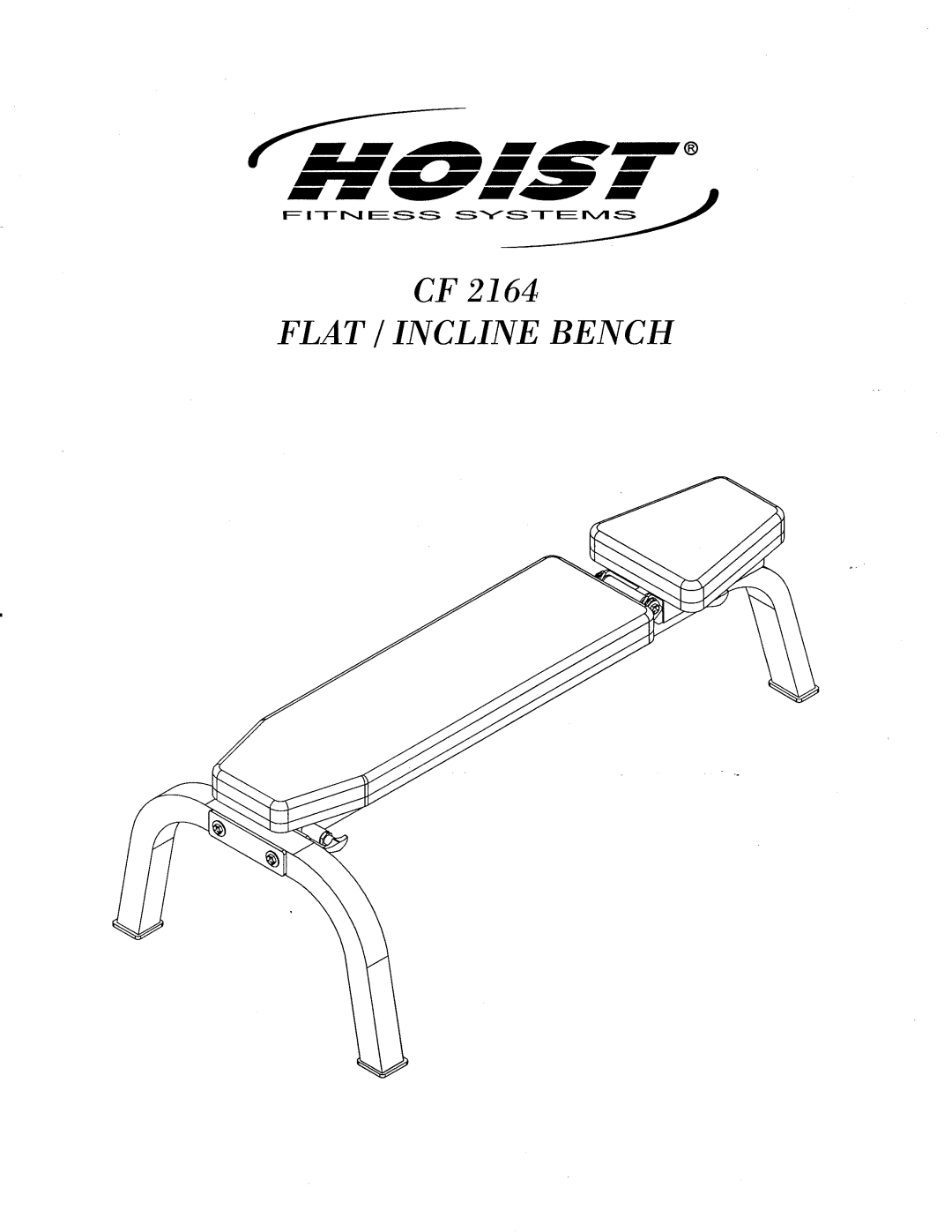 Hoist Fitness CF 2164 manual 