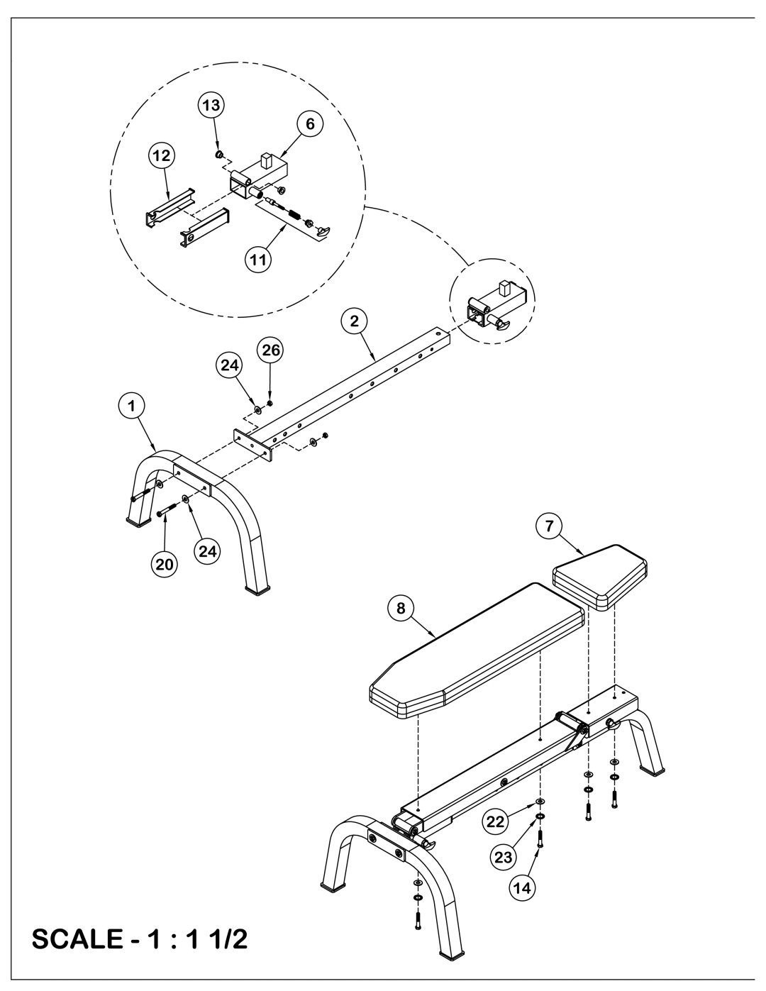 Hoist Fitness CF 2164 manual 