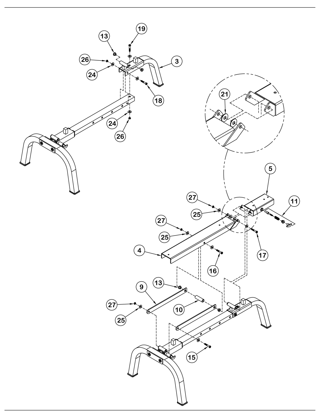 Hoist Fitness CF 2164 manual 