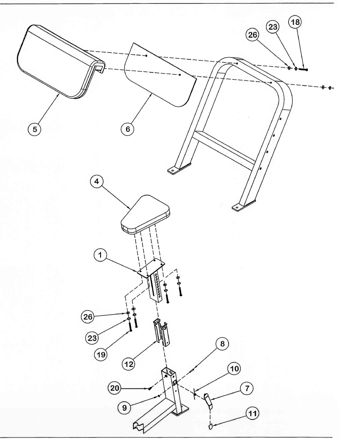 Hoist Fitness CF 2550 manual 