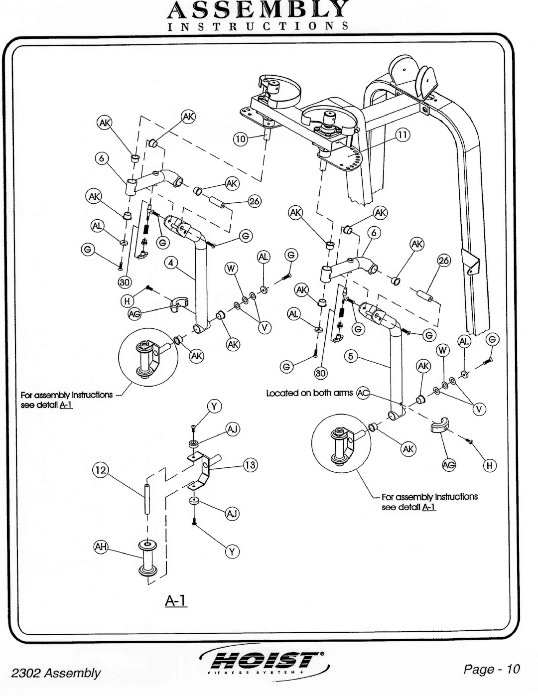 Hoist Fitness CL-2302 manual 