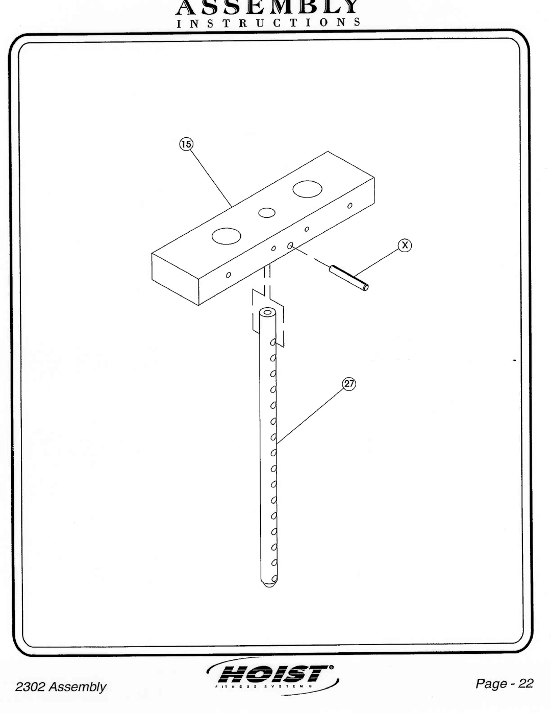 Hoist Fitness CL-2302 manual 