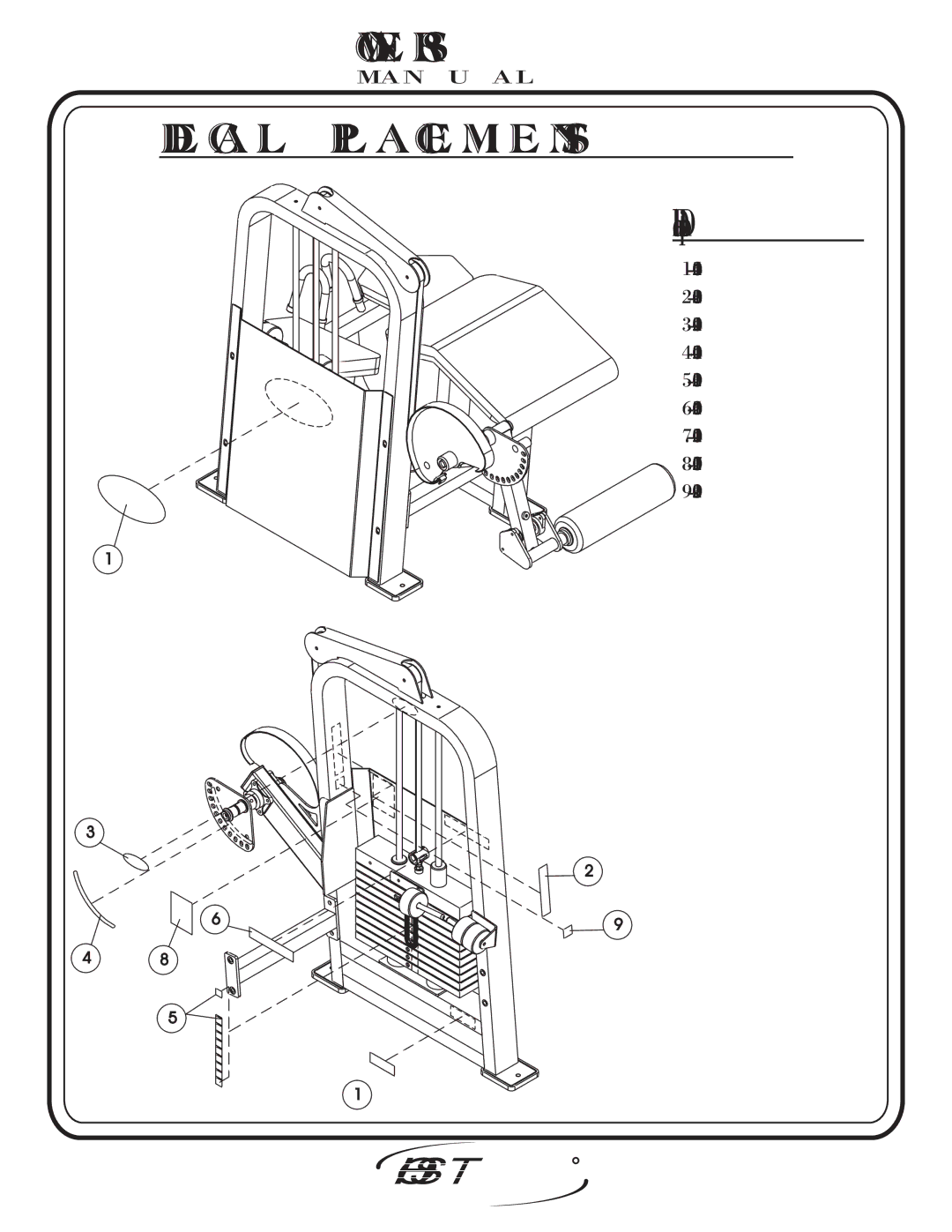 Hoist Fitness CL-2408 owner manual N E R S 