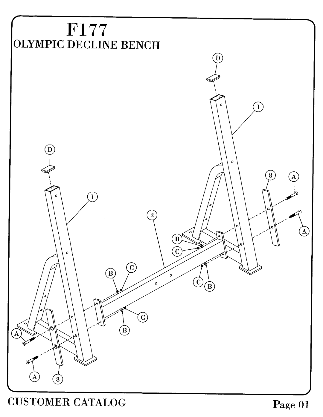 Hoist Fitness F177 manual 