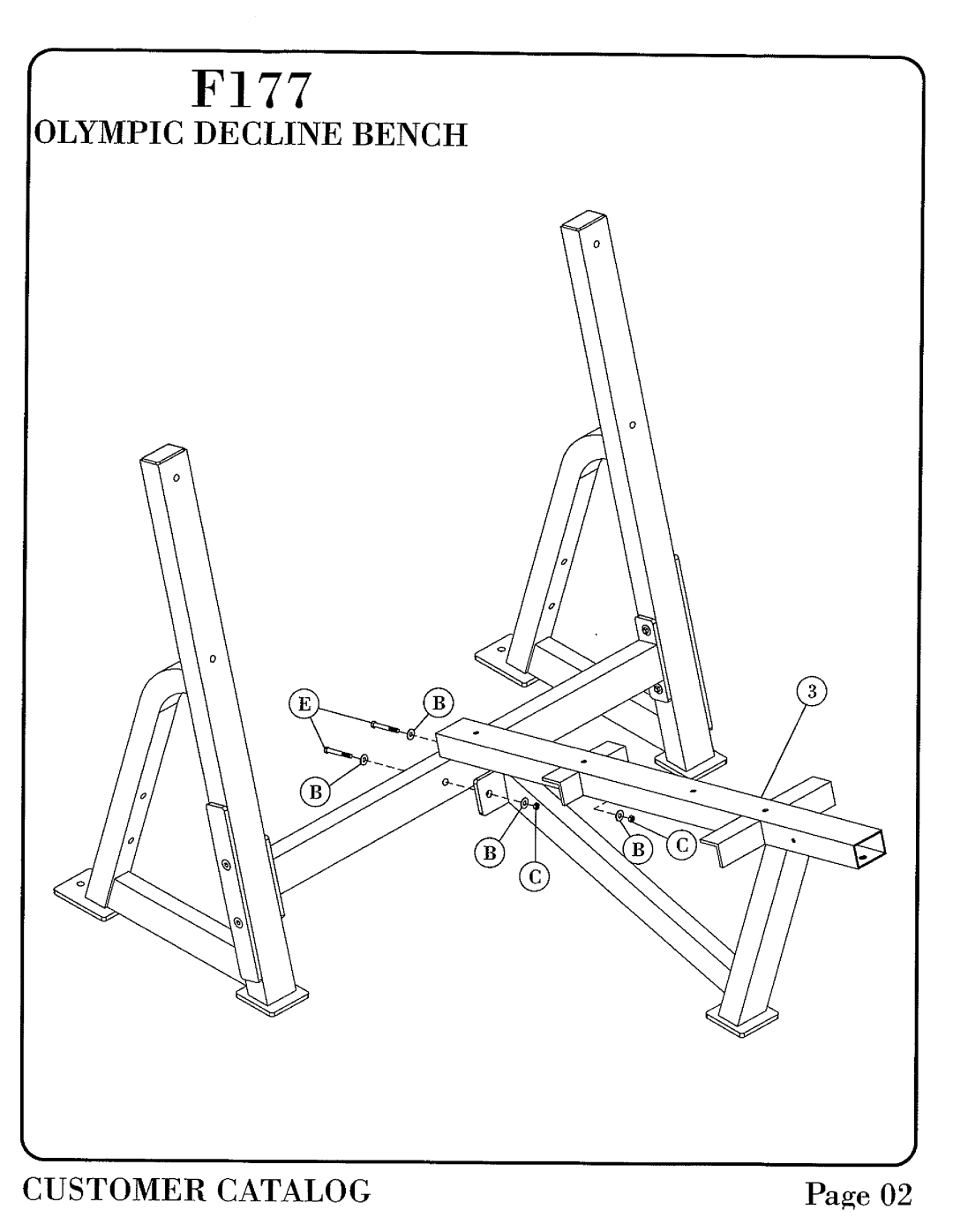 Hoist Fitness F177 manual 