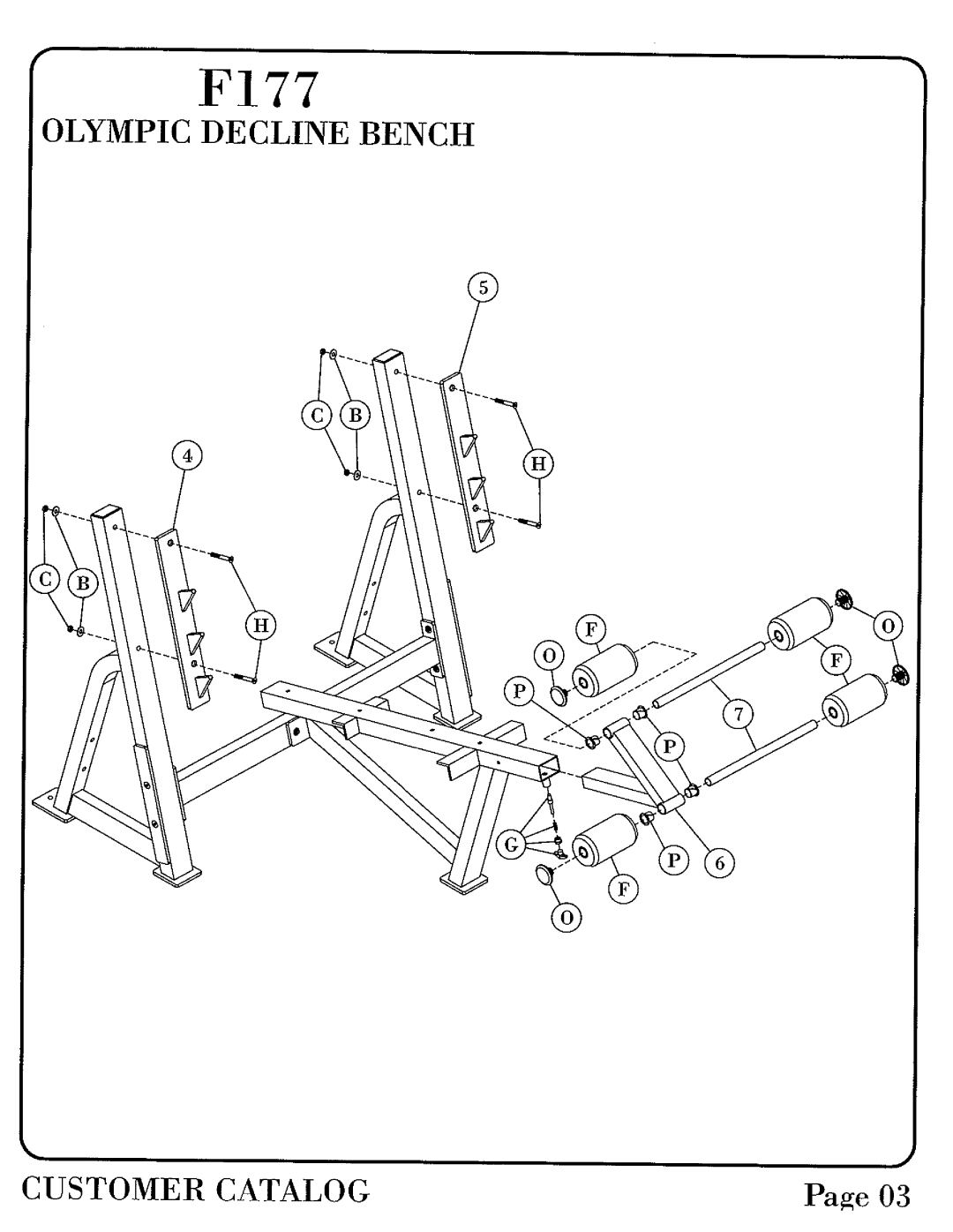 Hoist Fitness F177 manual 