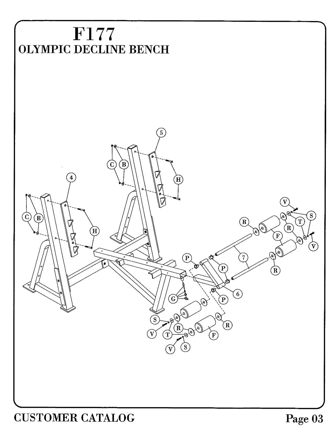 Hoist Fitness F177 manual 