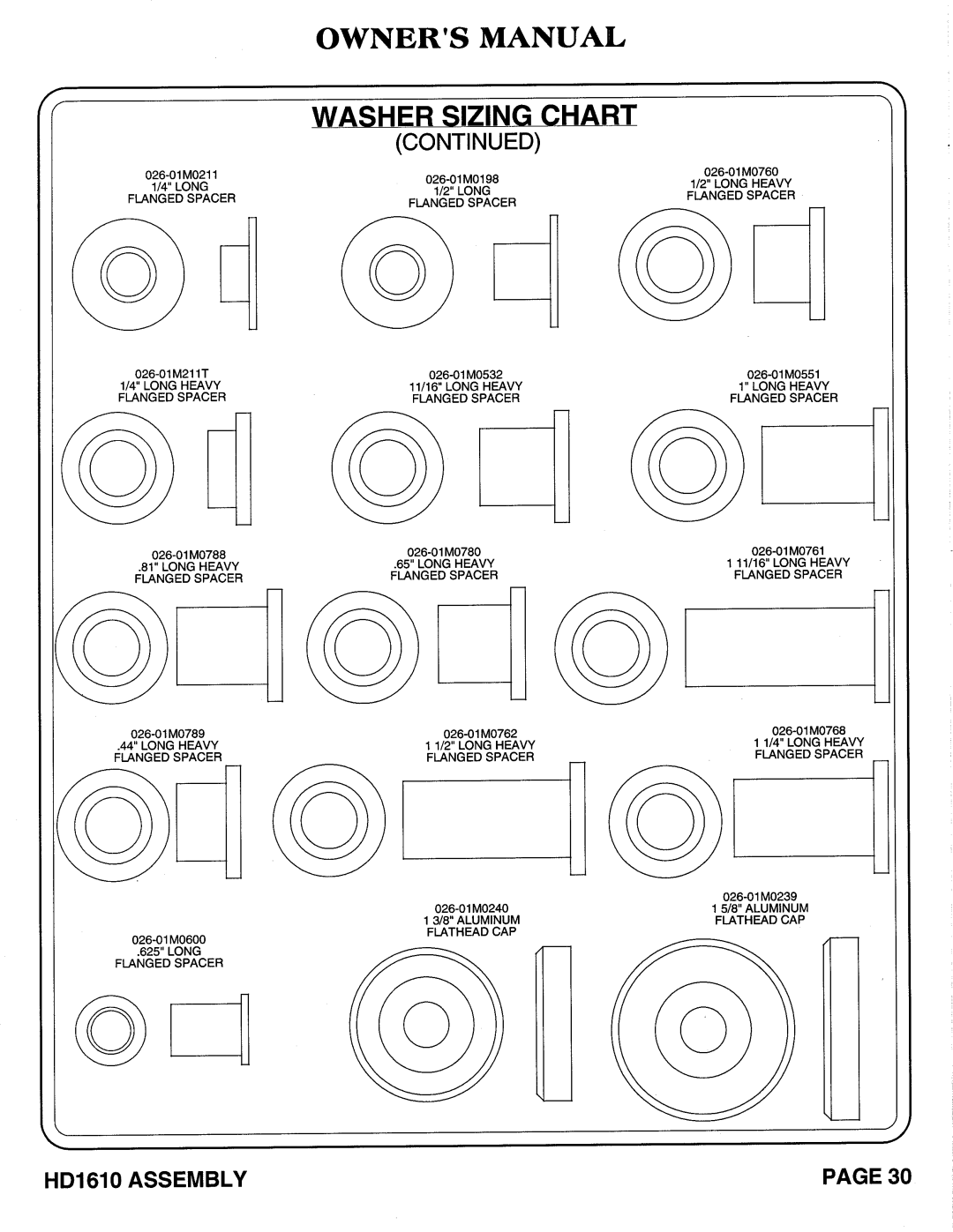 Hoist Fitness HD1610 owner manual 