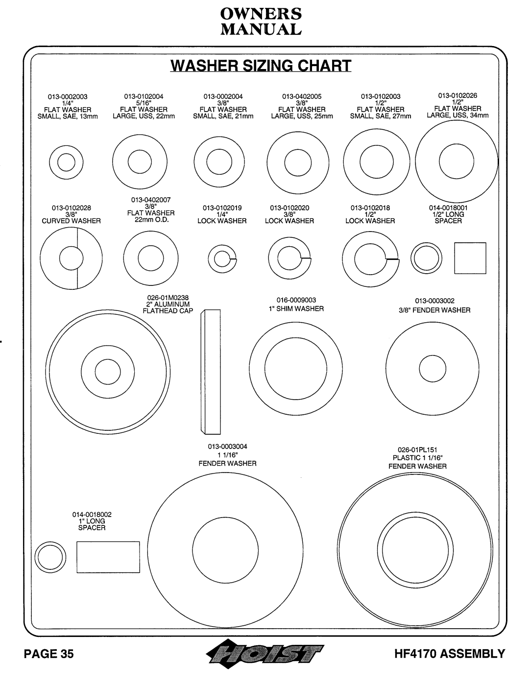 Hoist Fitness HF4170 owner manual 