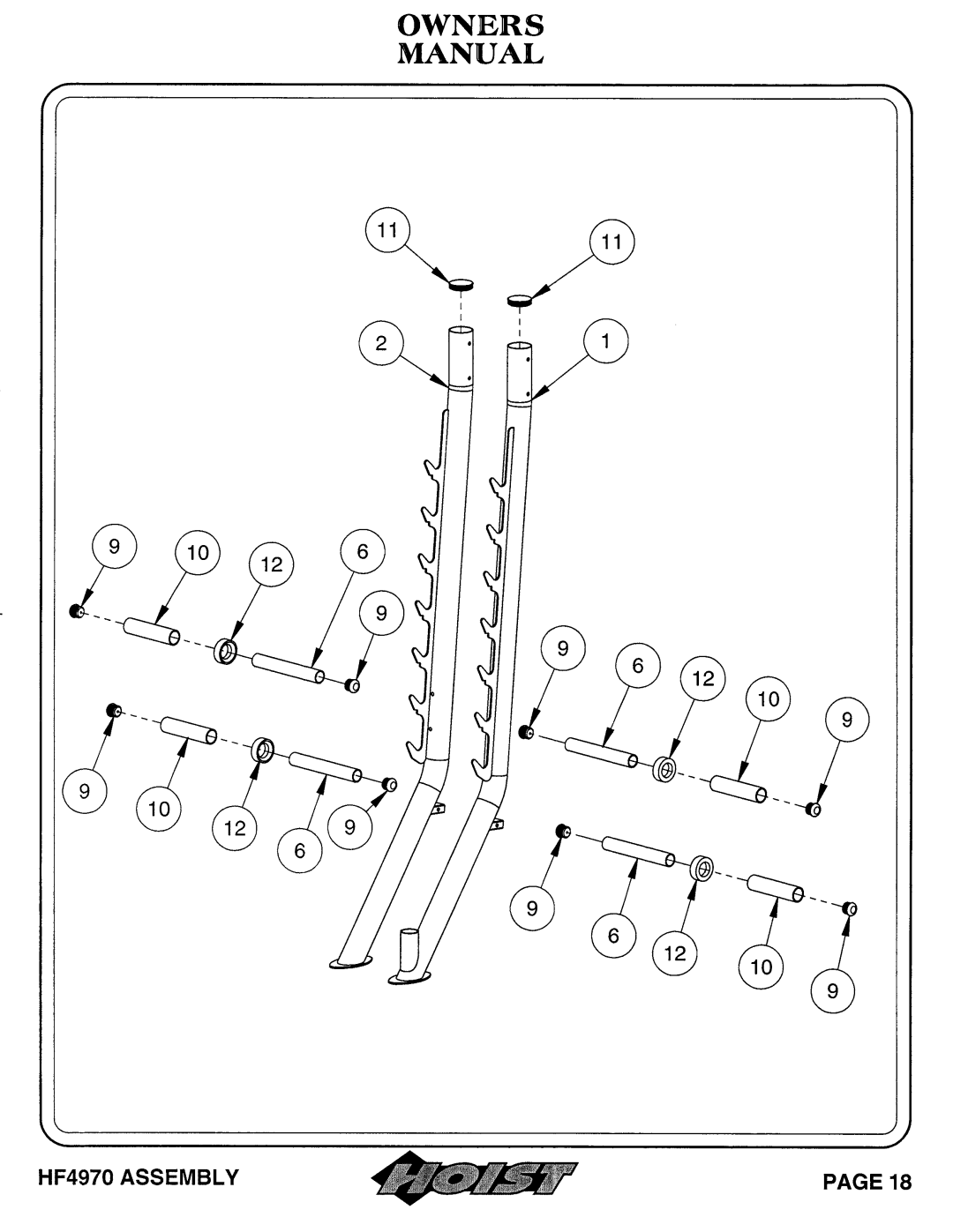 Hoist Fitness hf4970 owner manual 