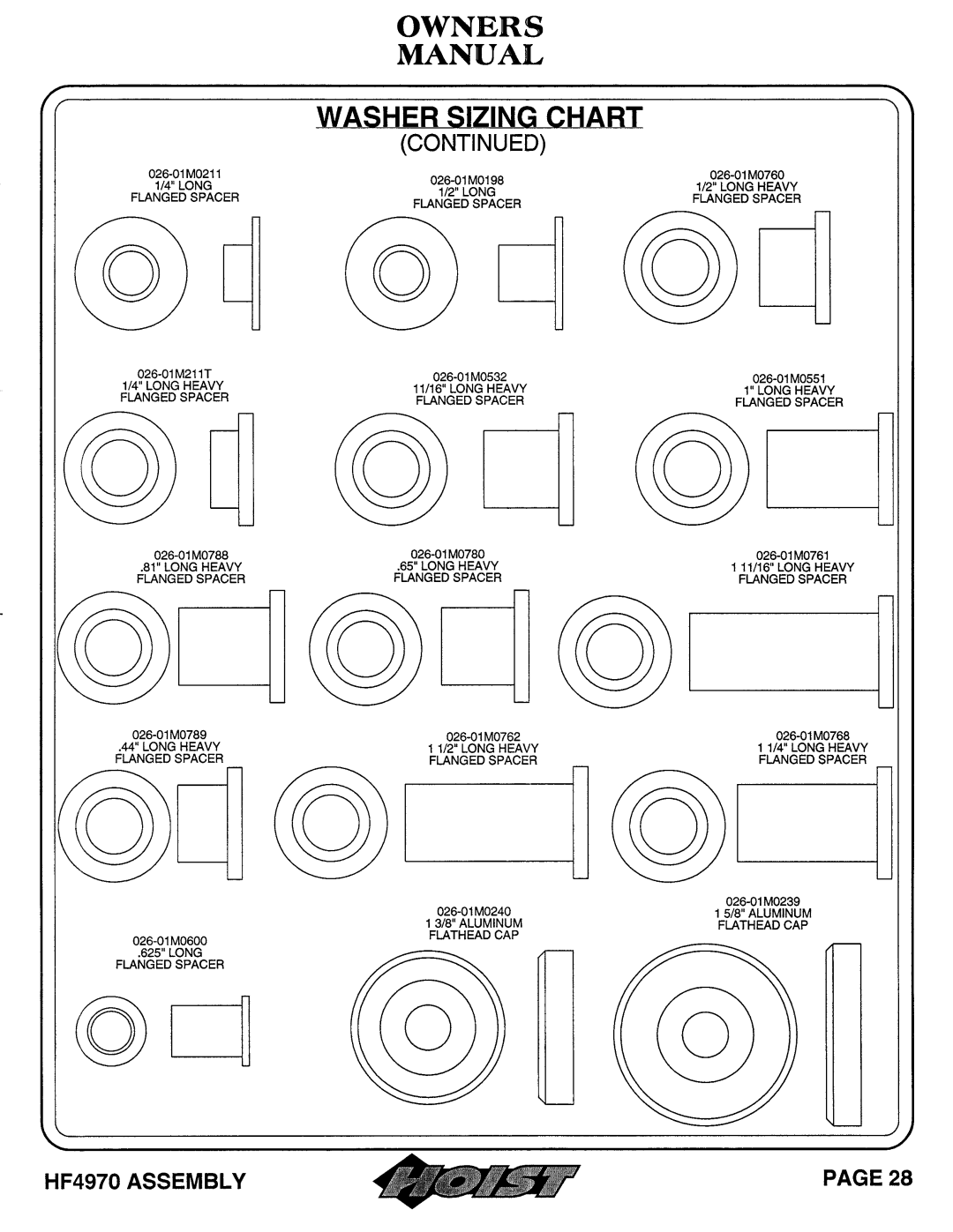 Hoist Fitness hf4970 owner manual 