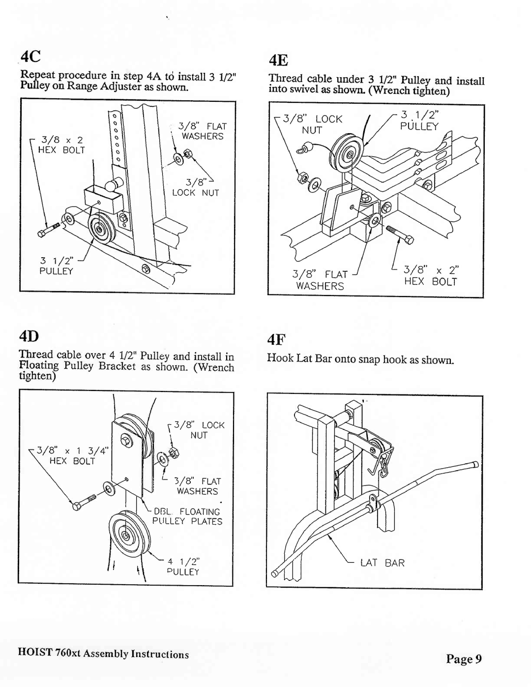 Hoist Fitness Hoist 760xt manual 