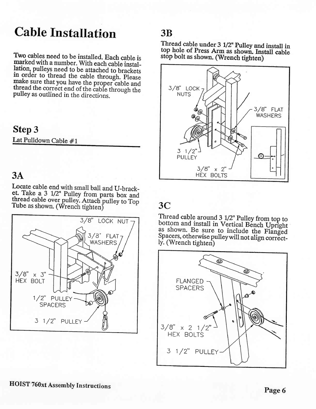 Hoist Fitness Hoist 760xt manual 