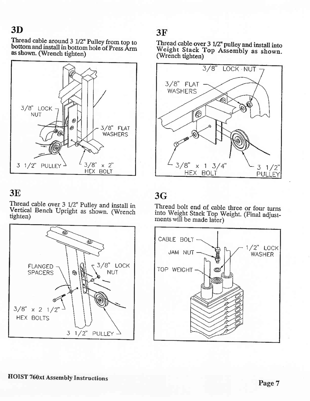 Hoist Fitness Hoist 760xt manual 