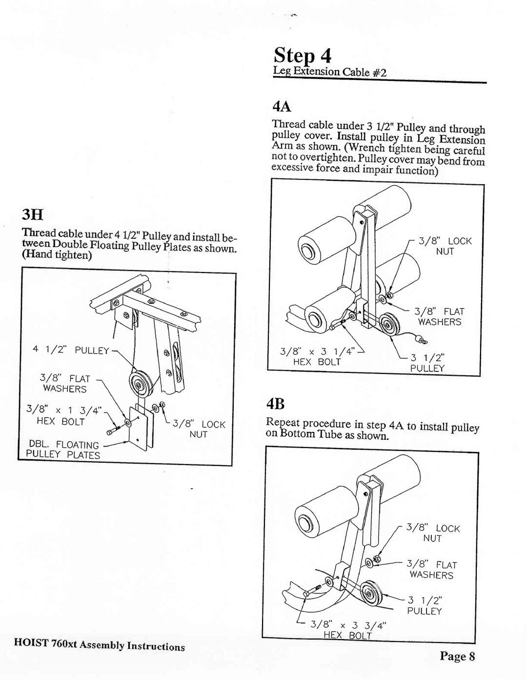 Hoist Fitness Hoist 760xt manual 