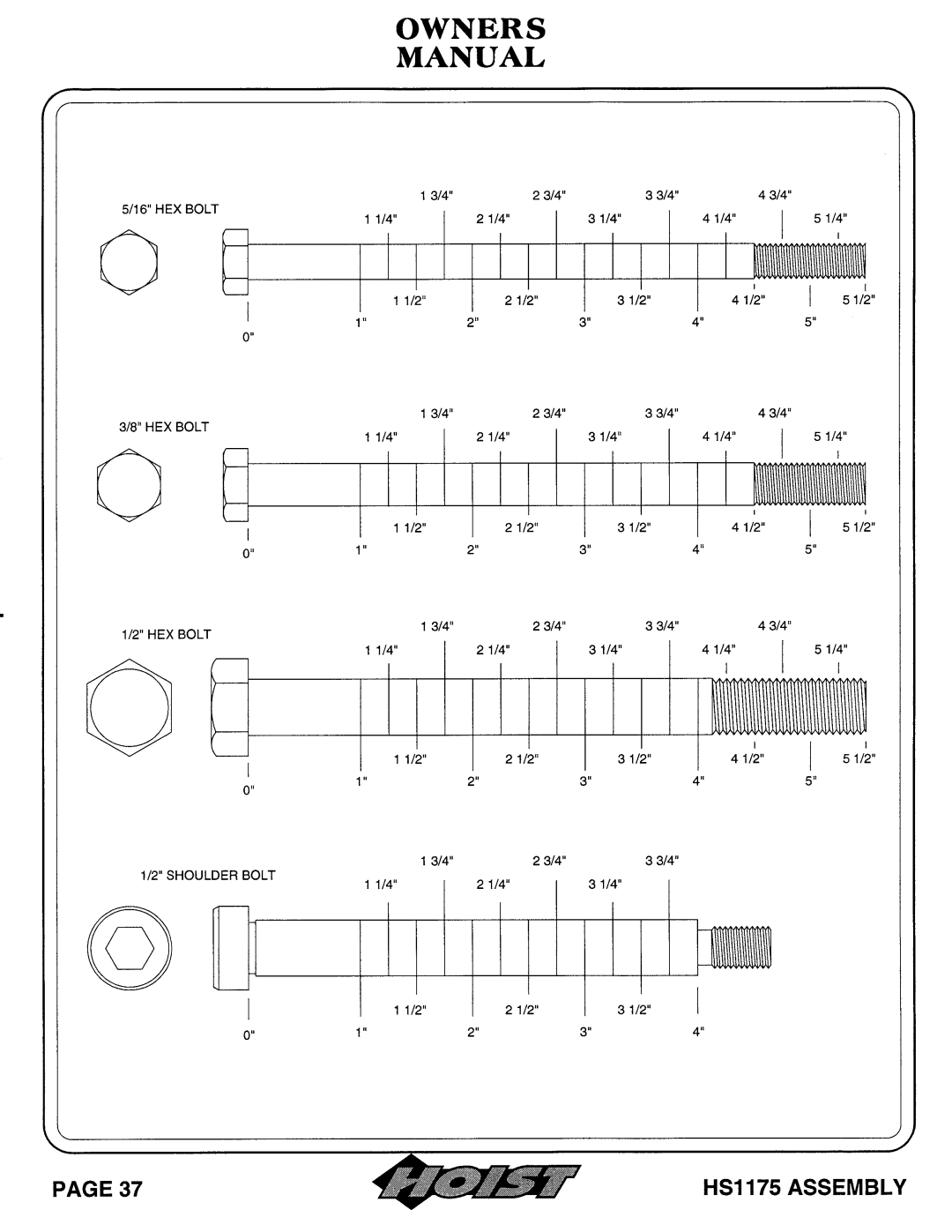 Hoist Fitness HS1175 owner manual 