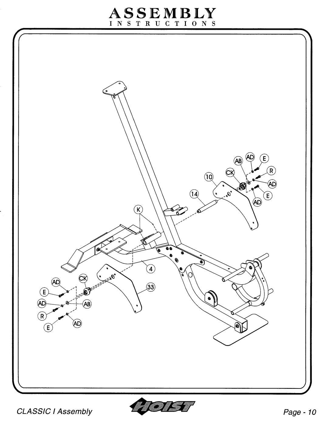 Hoist Fitness I manual 