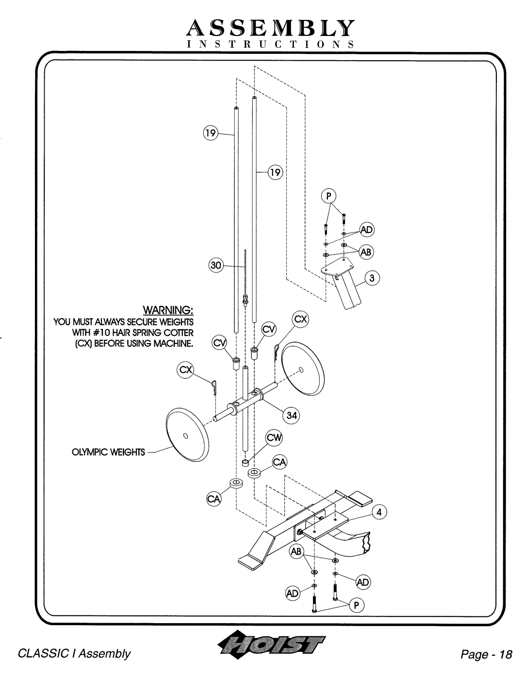 Hoist Fitness I manual 