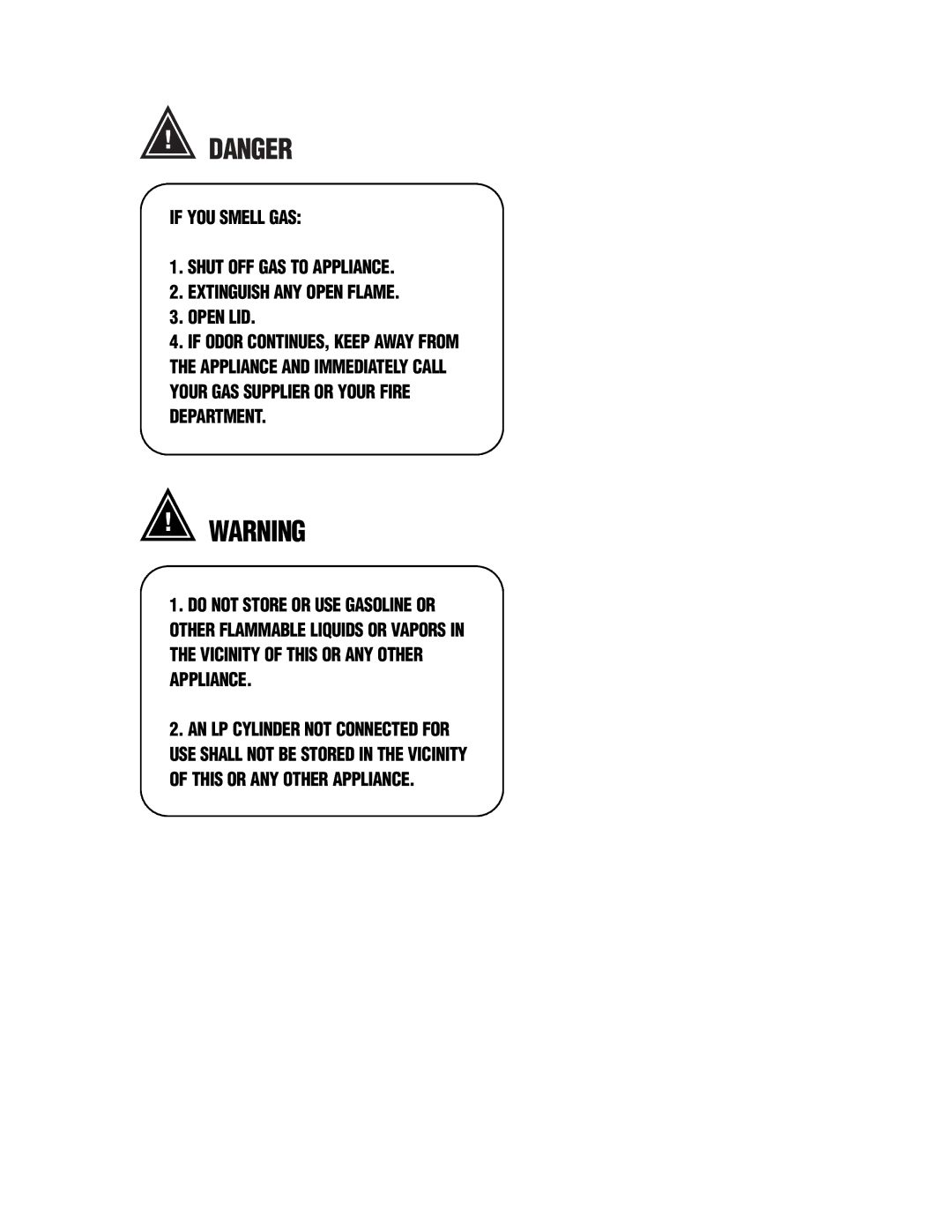 Holland BH421-AG4 manual AN LP Cylinder not Connected for 