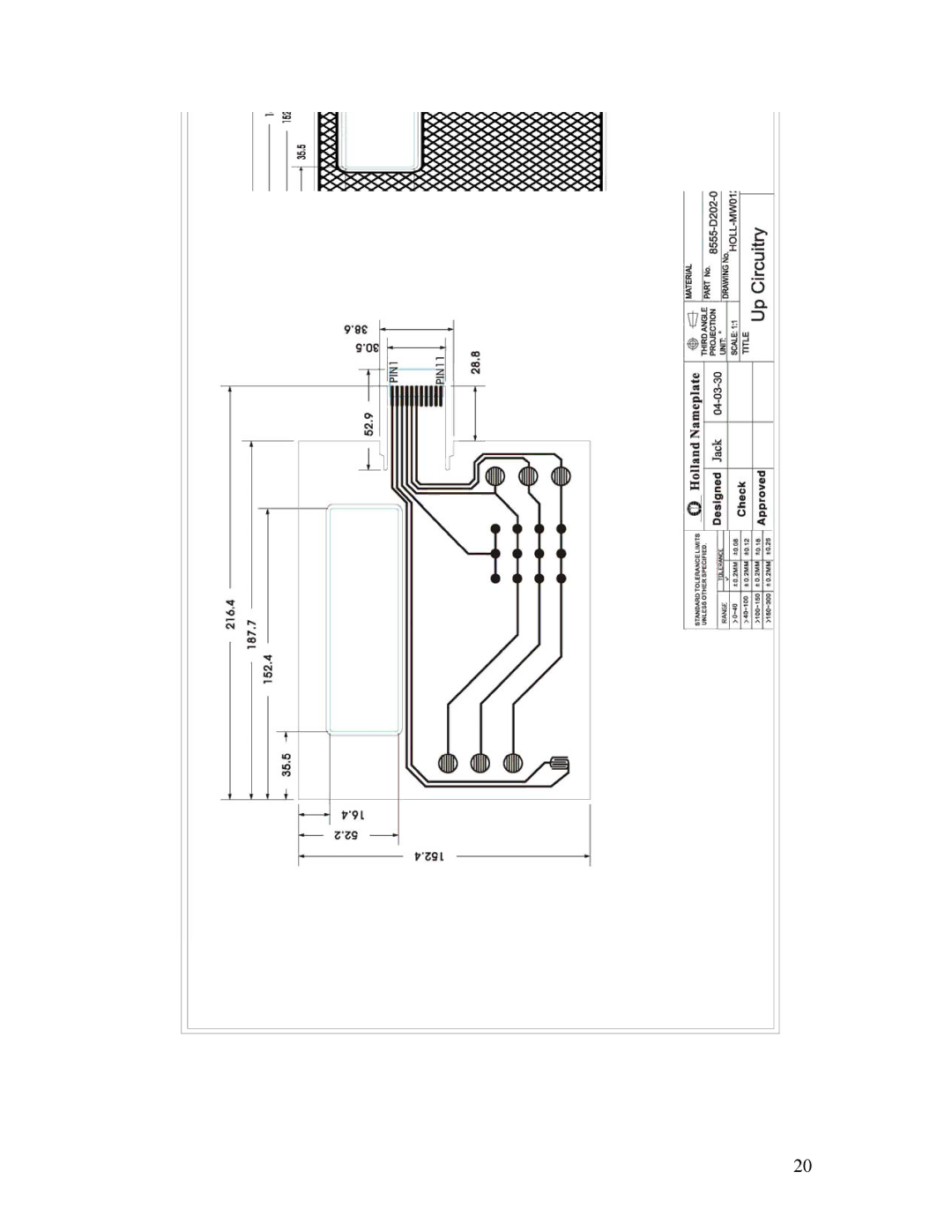 Holland Membrane manual 